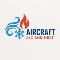 AIRCRAFT AC AND HEAT logo