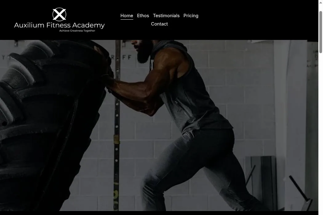 Auxilium Fitness Academy cover