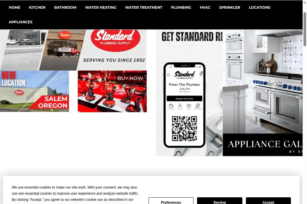 Standard Plumbing and Heating Ltd. cover