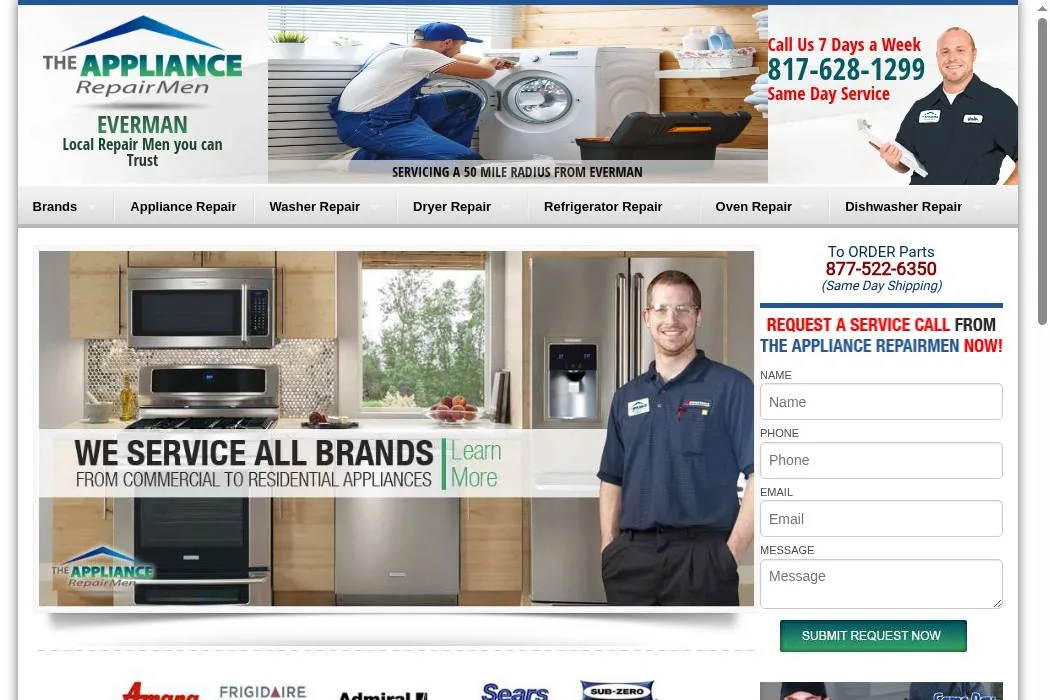 Everman Appliance Repair cover