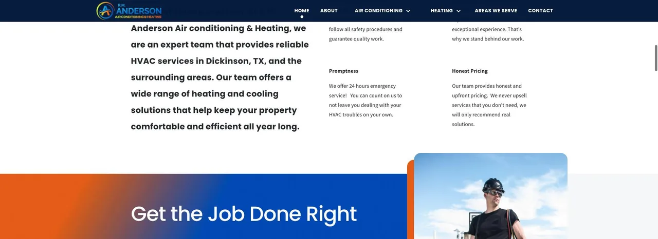 R.M. Anderson Air Conditioning & Heating cover