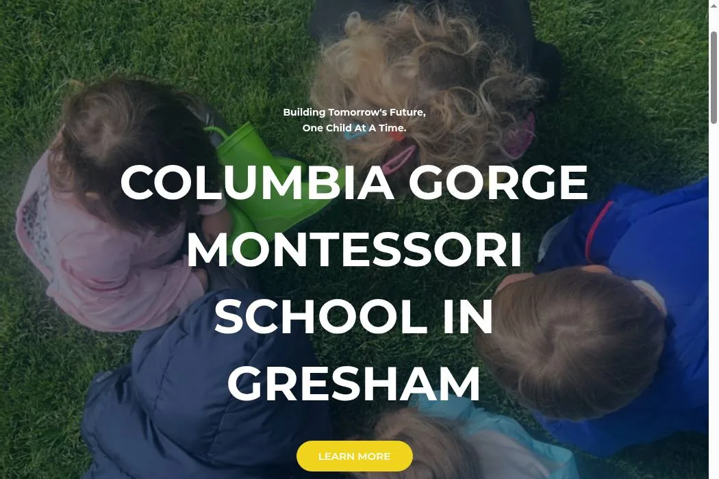 Columbia Gorge Montessori cover