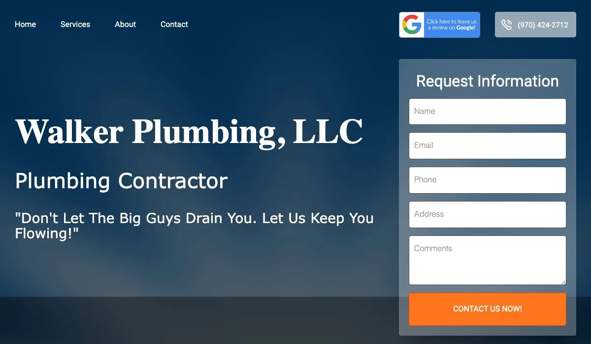 Walker Plumbing, LLC cover