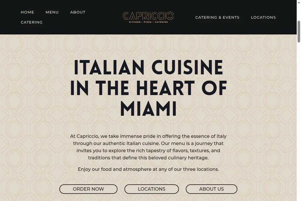 Capriccio Doral cover