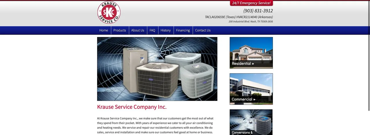 Krause Service Company Inc. cover