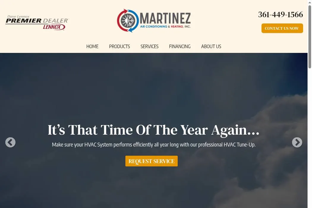 Martinez Air Conditioning & Heating Inc cover