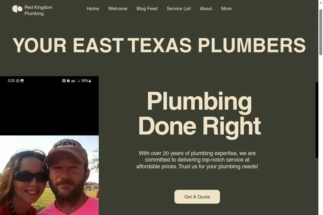 Red Kingdom Plumbing cover