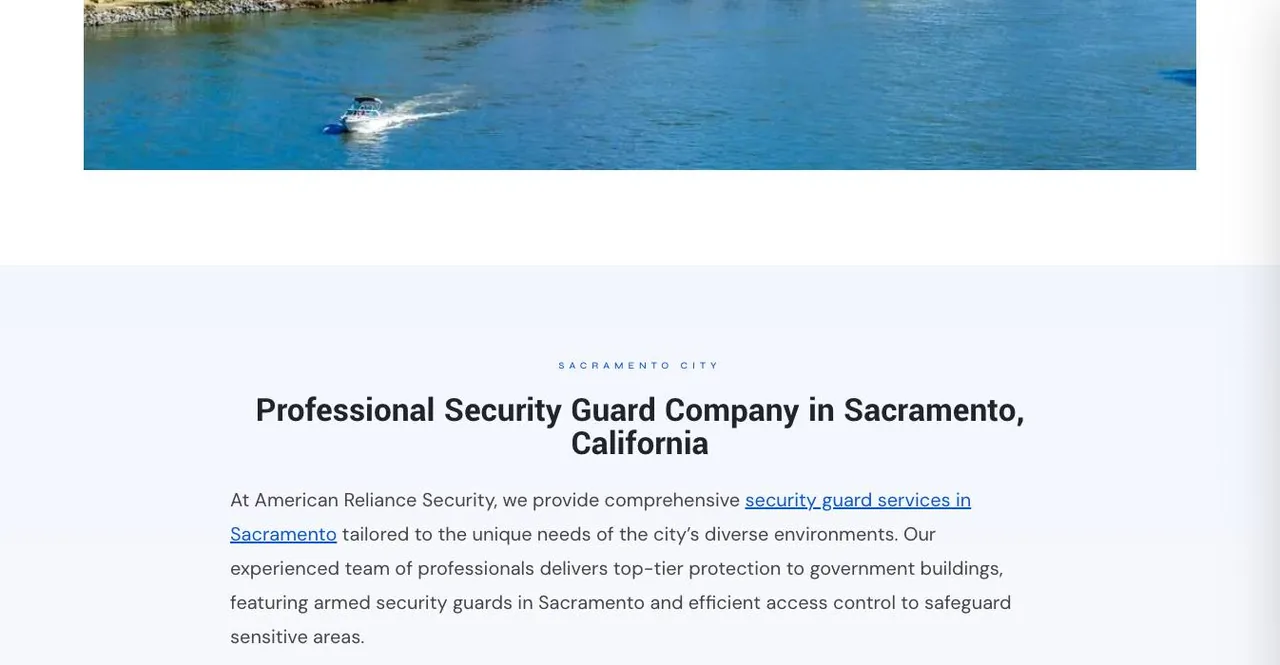 American Reliance Security cover