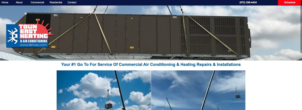 Town East Heating & Air Conditioning Co, LLC cover