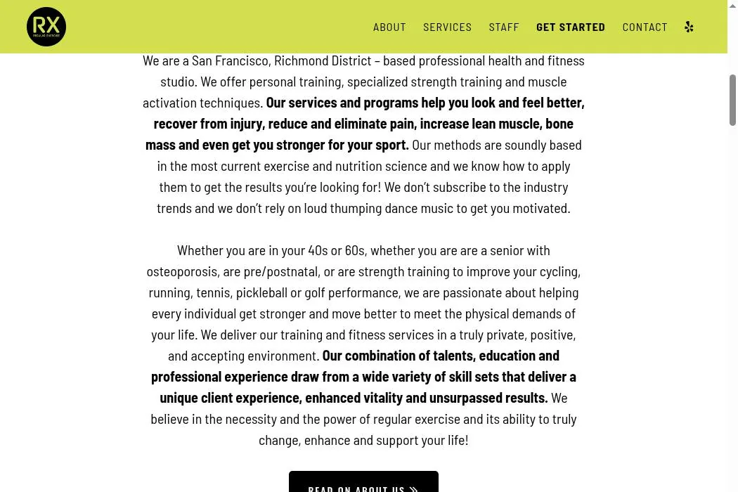 Regular Exercise cover