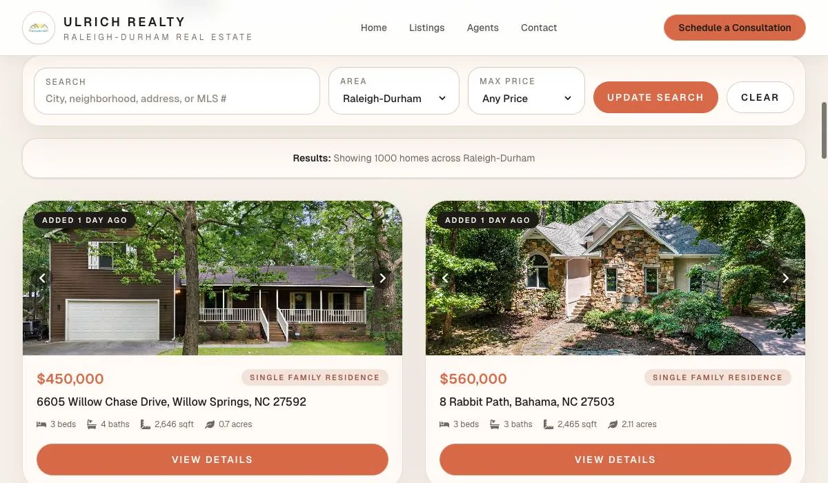 Ulrich Realty cover