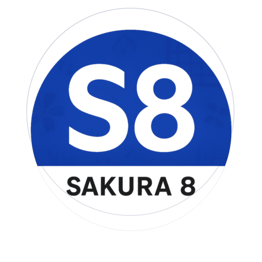 Sakura 8 logo