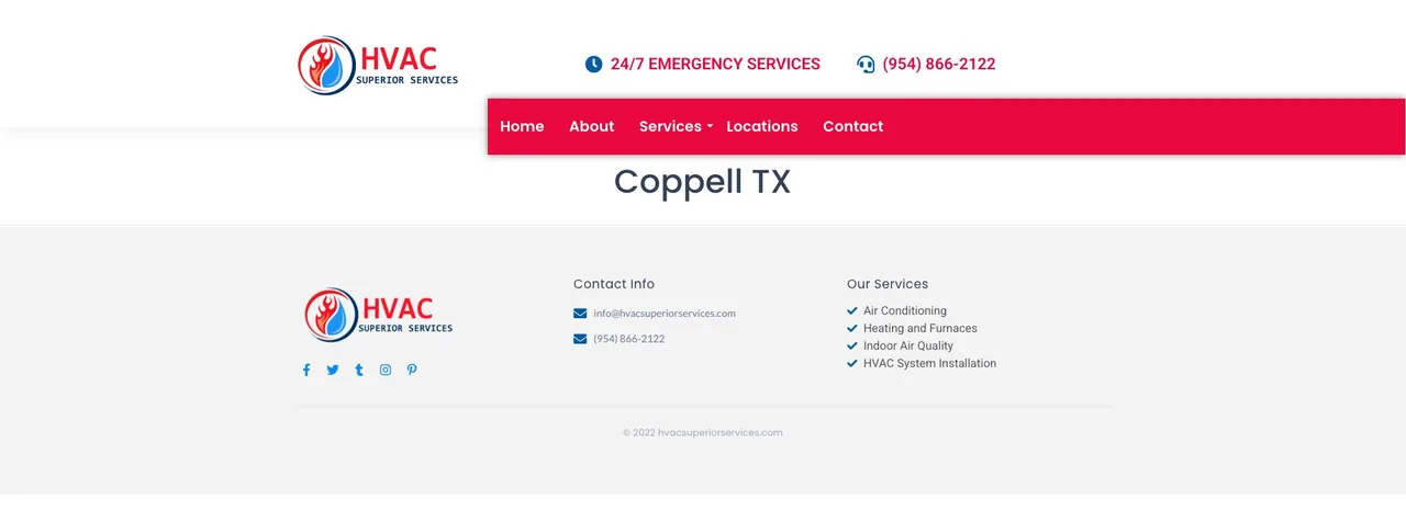 HVAC Superior Services cover