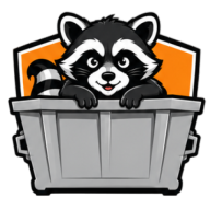 Trash Panda Dumpster Rental logo