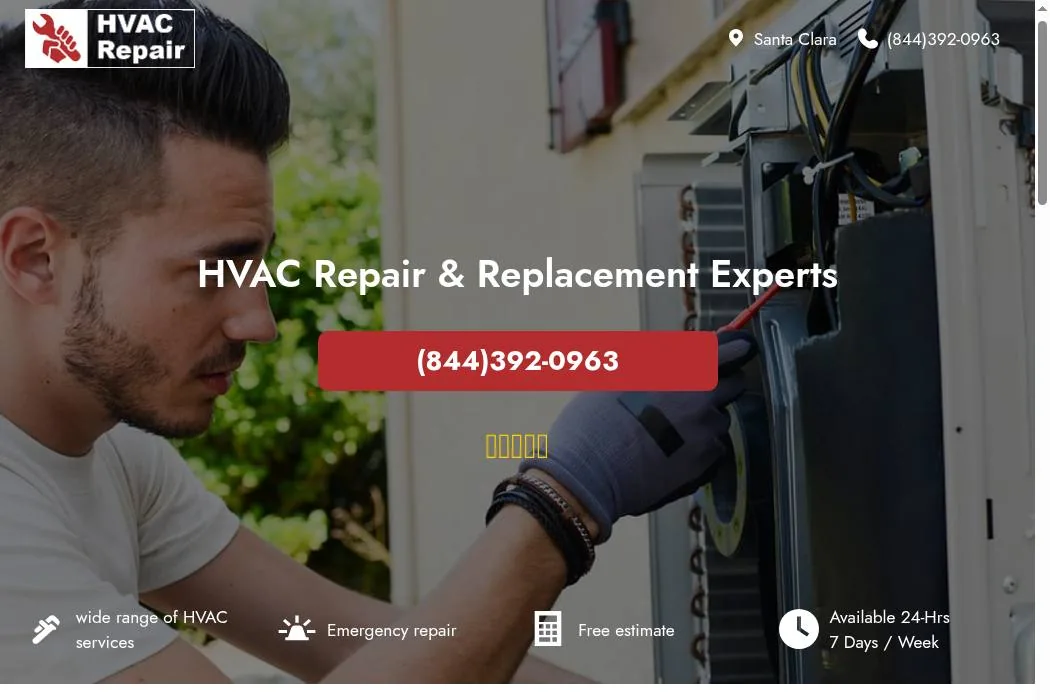 HVAC Repair & Replacement Experts cover