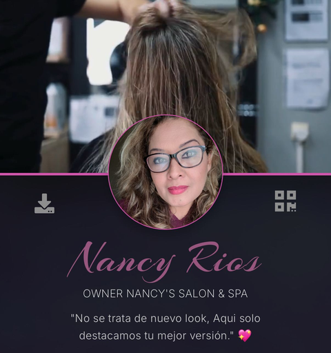 Nancy's Salon & Spa logo