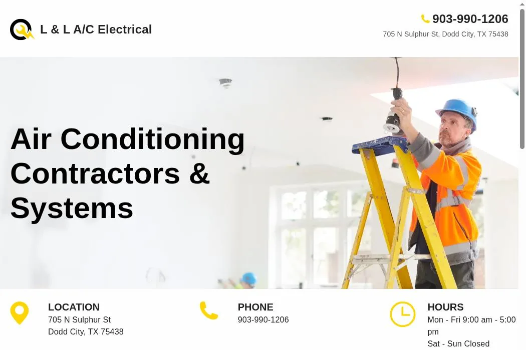 L & L A/C Electrical cover
