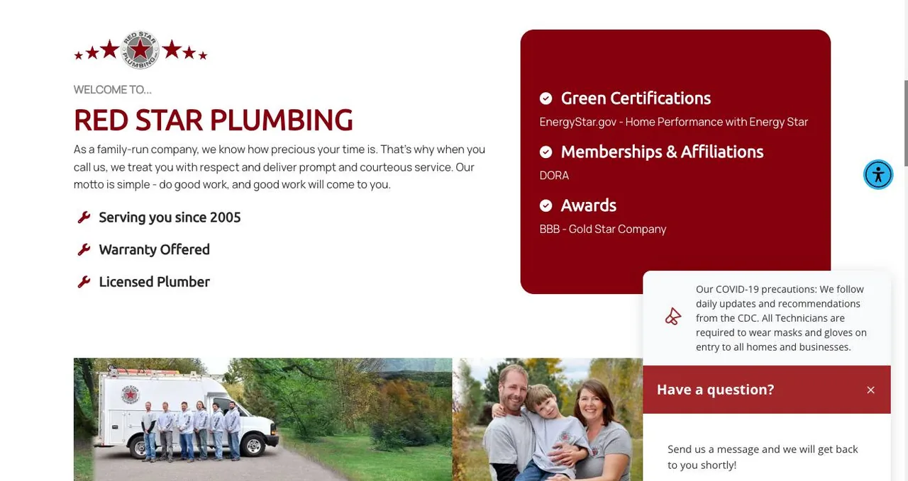 Red Star Plumbing cover