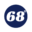 68 Degrees HVAC logo