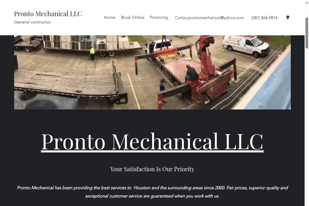 Pronto Mechanical LLC cover