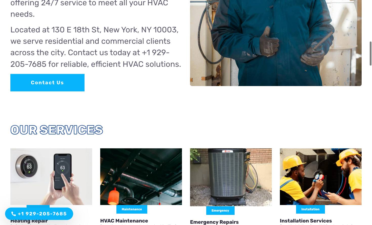 Handson HVAC Repairs cover
