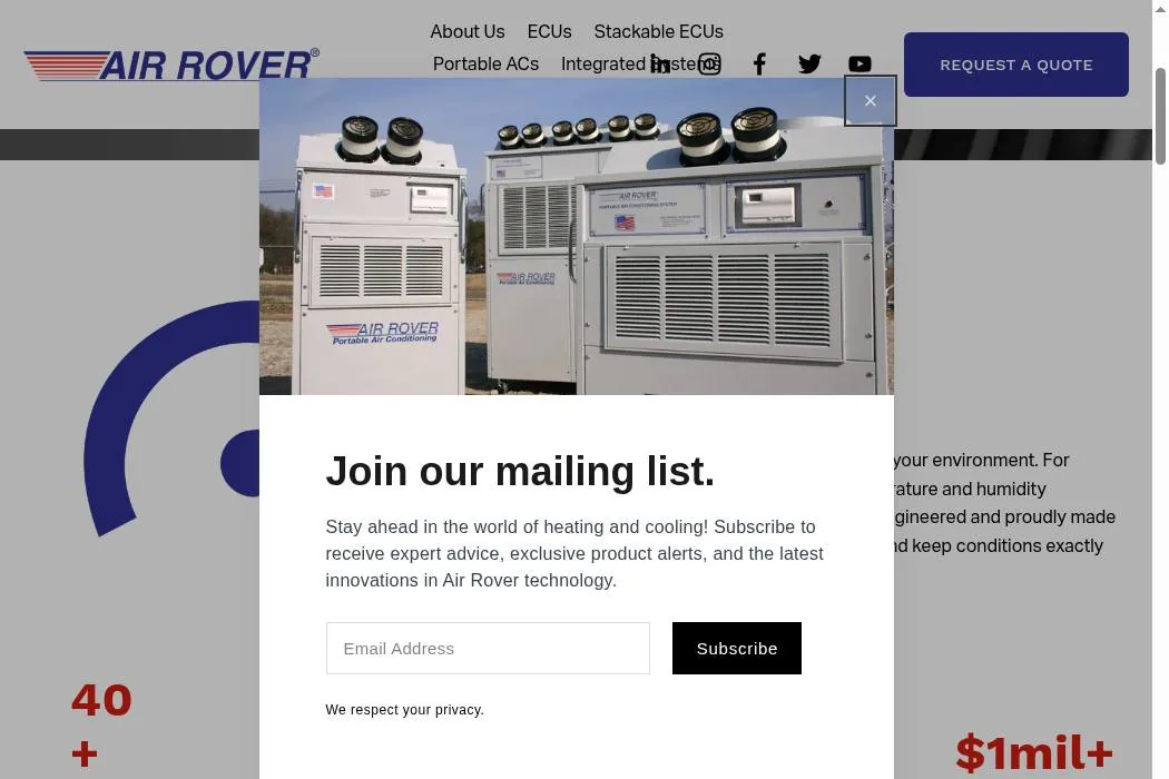 Air Rover cover