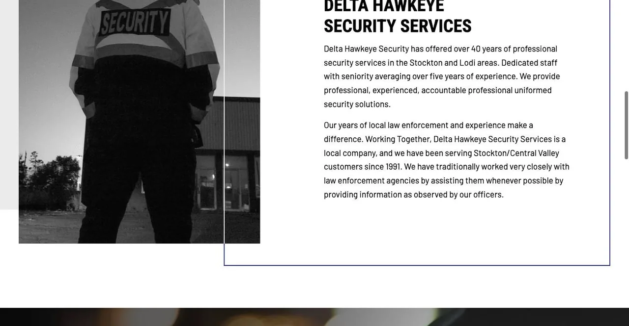 Delta Hawkeye Security cover