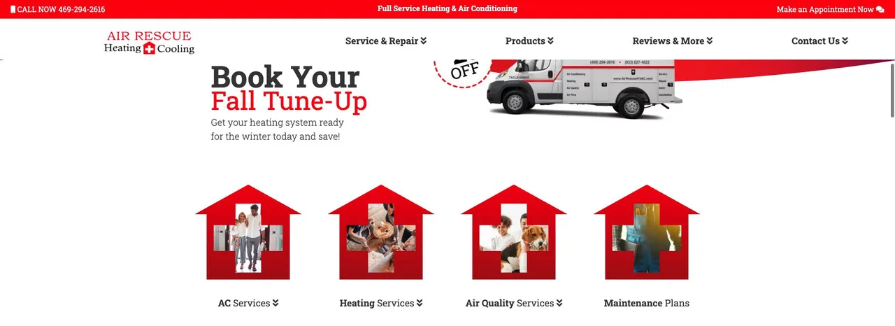 Air Rescue Heating and Cooling cover