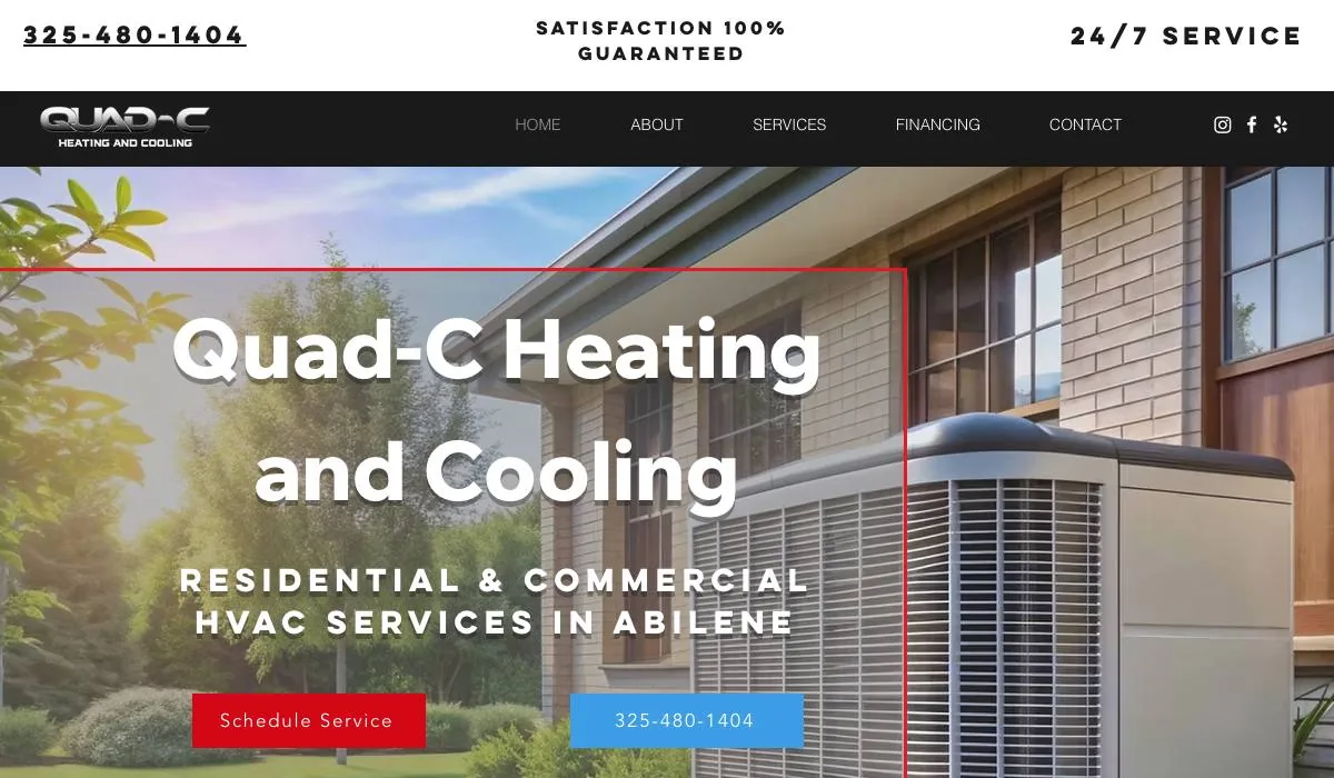 Quad‑C Heating and Cooling cover