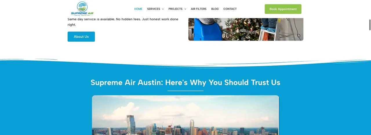 Supreme Air Austin cover