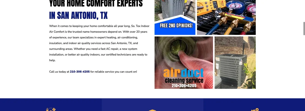 So. Tex Indoor Air Comfort cover