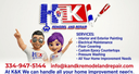 K&K Remodel and Repair logo