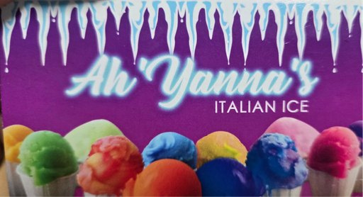AhYanna's Italian Ice logo