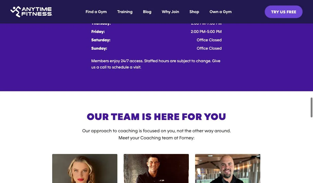 Anytime Fitness cover
