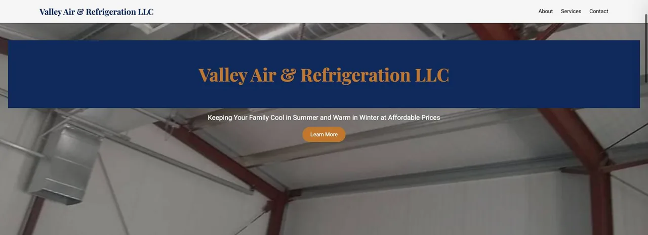 Valley Air & Refrigeration LLC cover