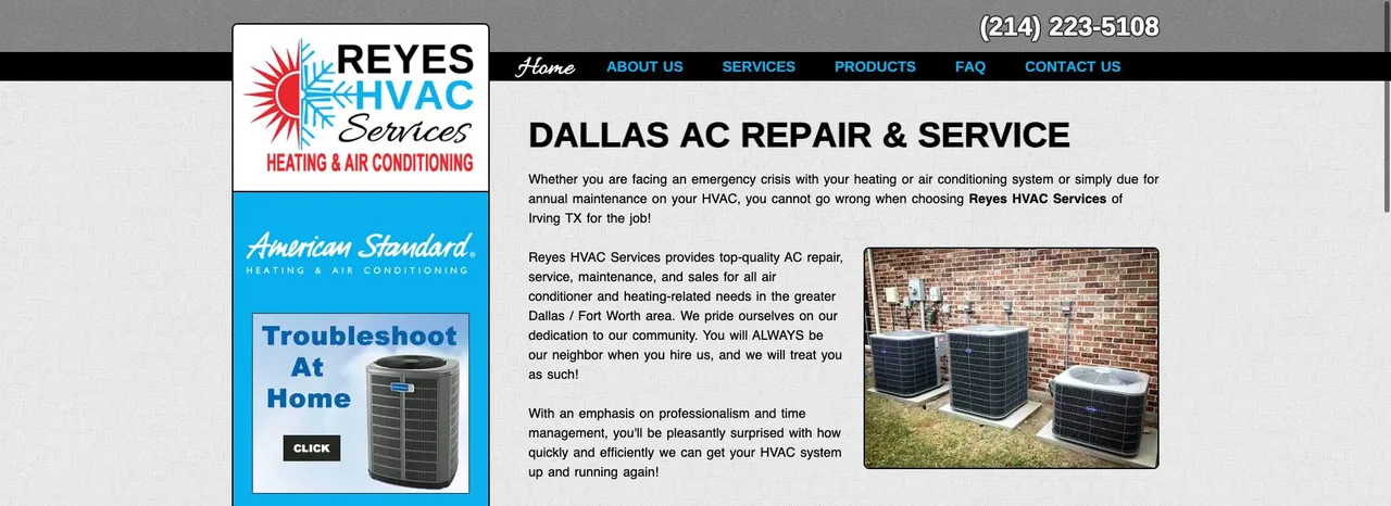 Reyes HVAC Services cover