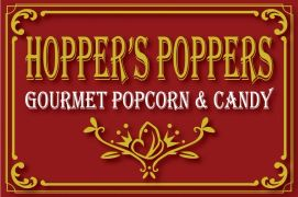 Hopper's Poppers logo
