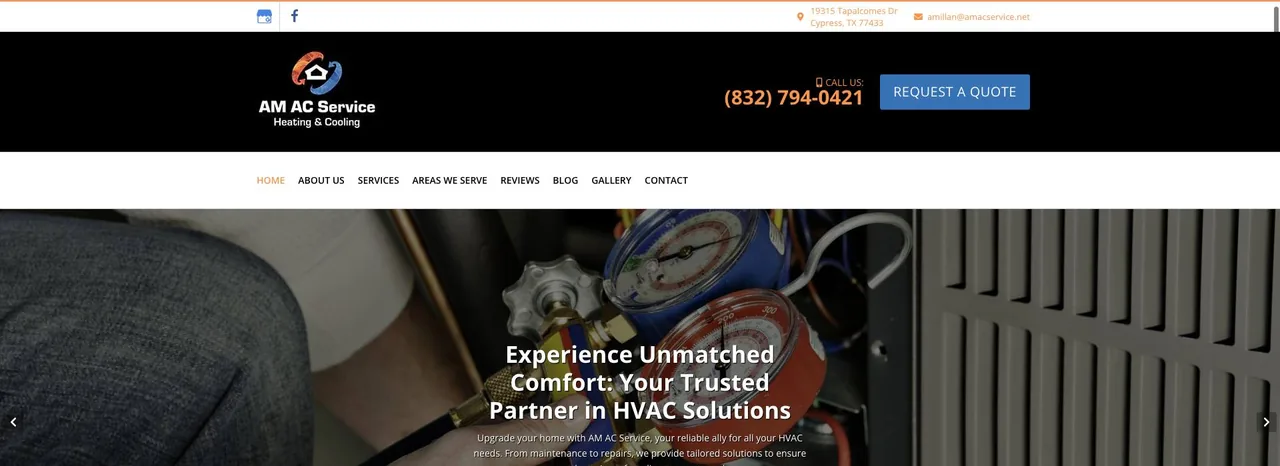 AM AC Service cover