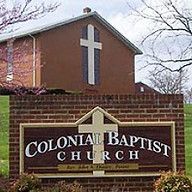 Colonial Baptist Church Blue Ridge logo