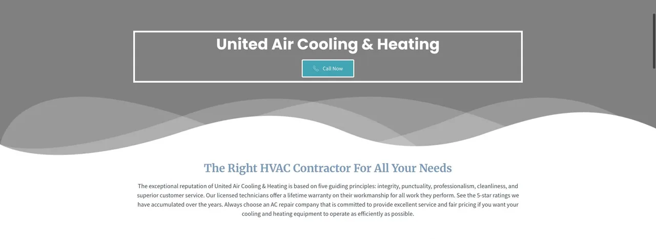 United Air Cooling & Heating cover