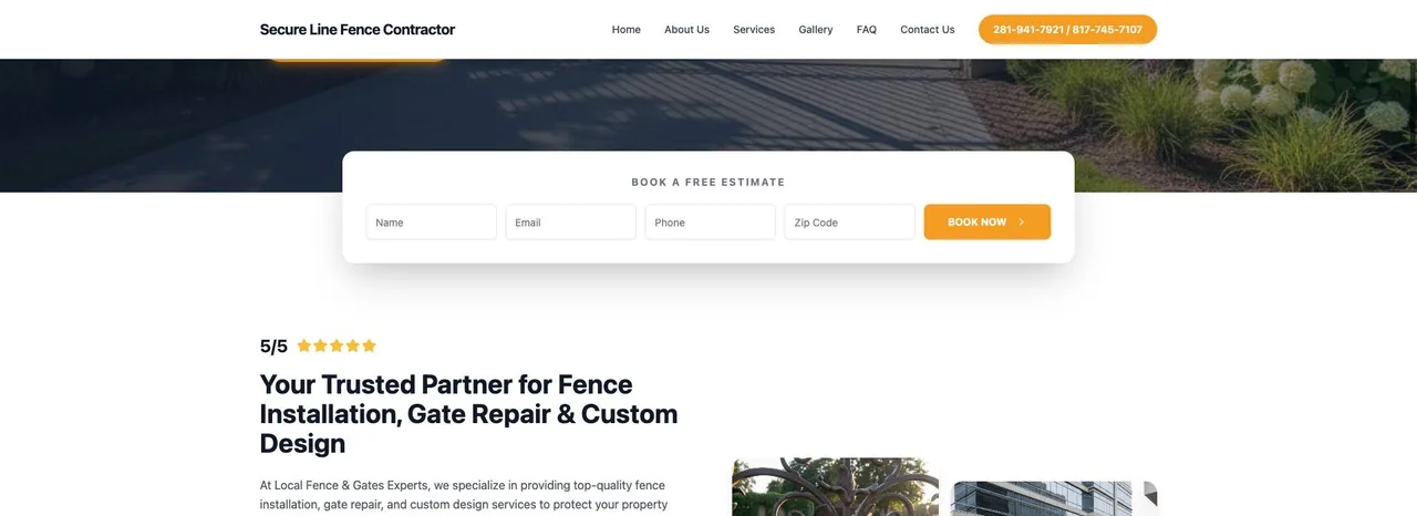 Local Fence & Gates Experts cover