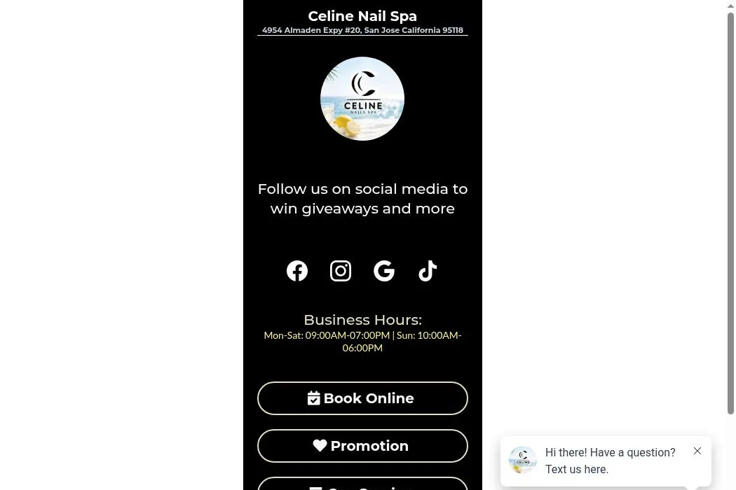 Celine Nail Spa cover