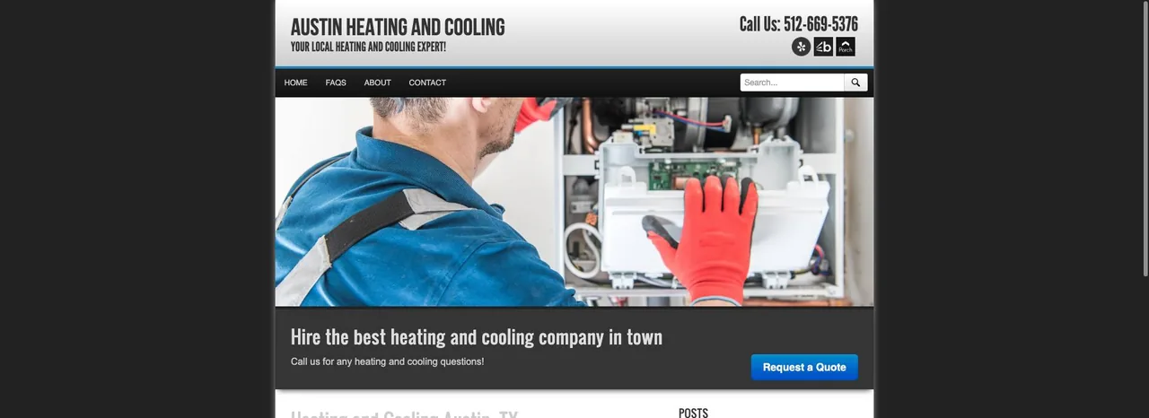 Austin Heating and Cooling cover