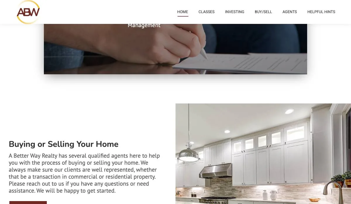 A Better Way Realty cover