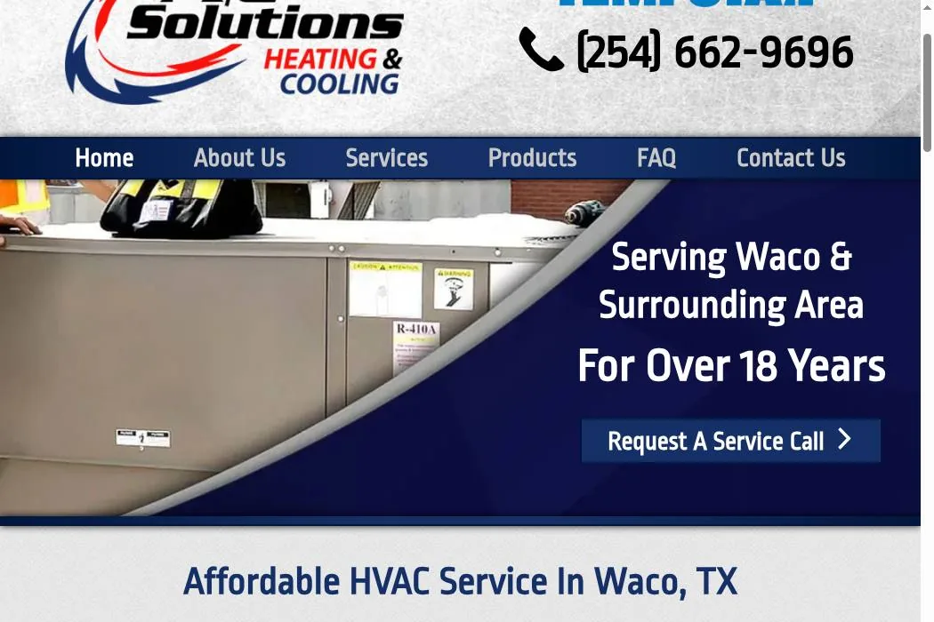 A/C Solutions Heating & Cooling cover