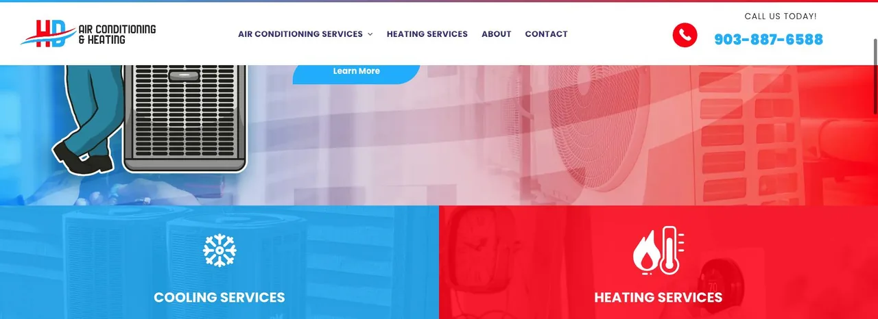 HD Air Conditioning & Heating cover
