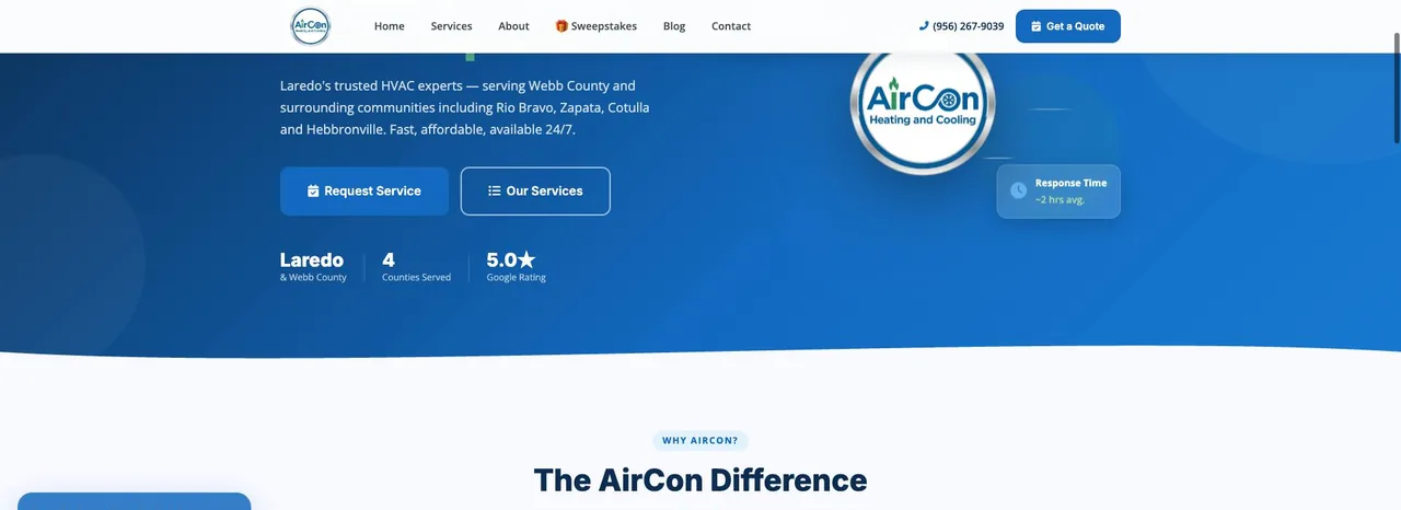 AirCon Heating & Cooling LLC cover