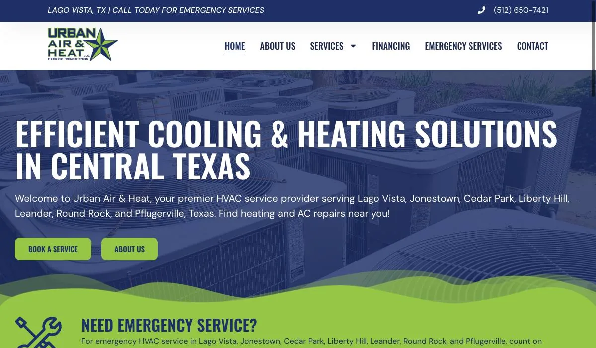 Urban Air & Heat cover