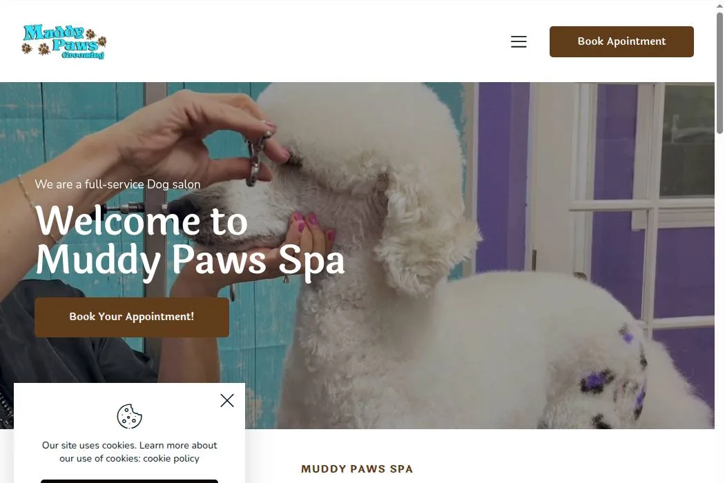 Muddy Paws Spa cover