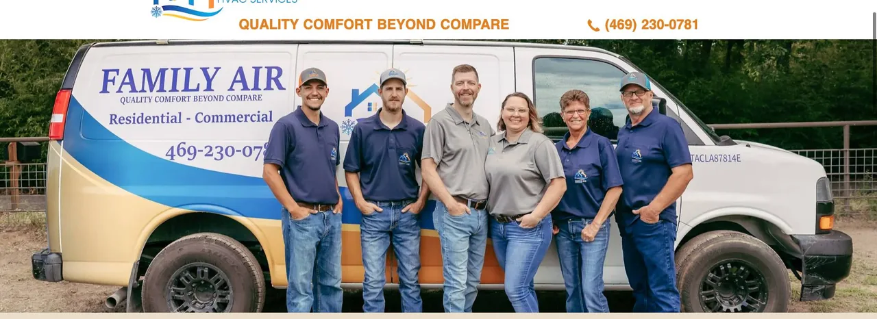 Family Air HVAC Services cover